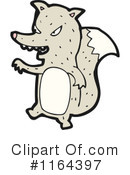 Wolf Clipart #1164397 by lineartestpilot