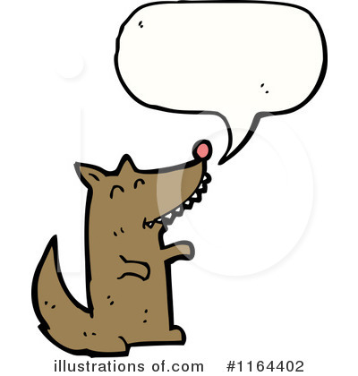 Royalty-Free (RF) Wolf Clipart Illustration by lineartestpilot - Stock Sample #1164402