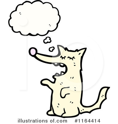 Royalty-Free (RF) Wolf Clipart Illustration by lineartestpilot - Stock Sample #1164414