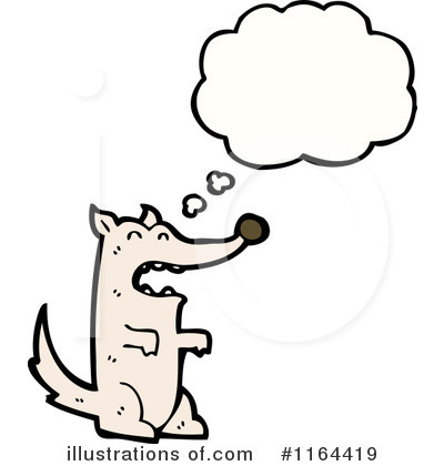 Royalty-Free (RF) Wolf Clipart Illustration by lineartestpilot - Stock Sample #1164419