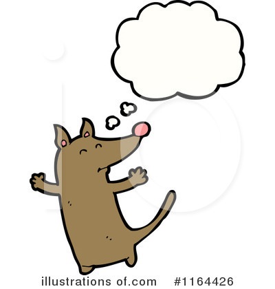 Royalty-Free (RF) Wolf Clipart Illustration by lineartestpilot - Stock Sample #1164426