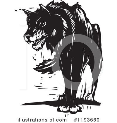 Wolf Clipart #1193660 by xunantunich