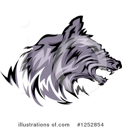 Wolf Clipart #1252854 by BNP Design Studio
