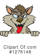 Wolf Clipart #1276148 by Dennis Holmes Designs