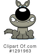 Wolf Clipart #1291963 by Cory Thoman