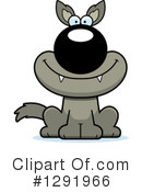 Wolf Clipart #1291966 by Cory Thoman