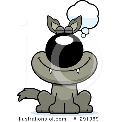 Royalty-Free (RF) Wolf Clipart Illustration by Cory Thoman - Stock Sample #1291969