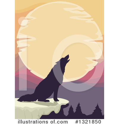 Wolf Clipart #1321850 by BNP Design Studio