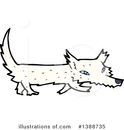 Royalty-Free (RF) Wolf Clipart Illustration by lineartestpilot - Stock Sample #1388735