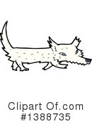 Wolf Clipart #1388735 by lineartestpilot