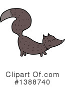 Wolf Clipart #1388740 by lineartestpilot
