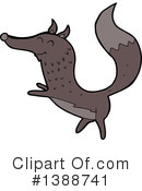 Wolf Clipart #1388741 by lineartestpilot