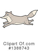 Wolf Clipart #1388743 by lineartestpilot