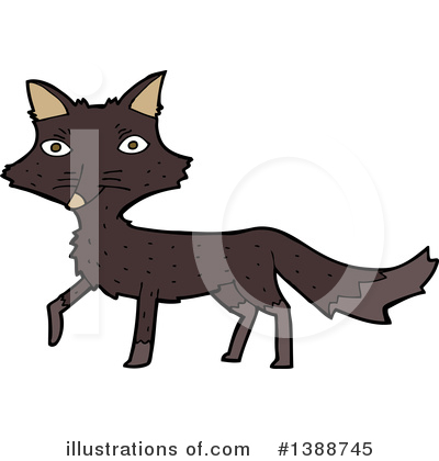 Royalty-Free (RF) Wolf Clipart Illustration by lineartestpilot - Stock Sample #1388745