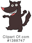 Wolf Clipart #1388747 by lineartestpilot