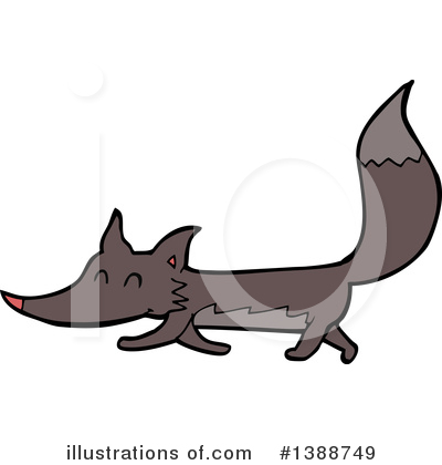 Royalty-Free (RF) Wolf Clipart Illustration by lineartestpilot - Stock Sample #1388749