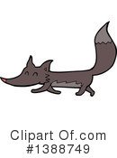 Wolf Clipart #1388749 by lineartestpilot