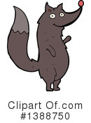 Wolf Clipart #1388750 by lineartestpilot