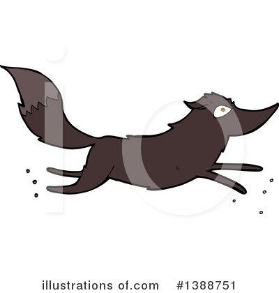 Royalty-Free (RF) Wolf Clipart Illustration by lineartestpilot - Stock Sample #1388751