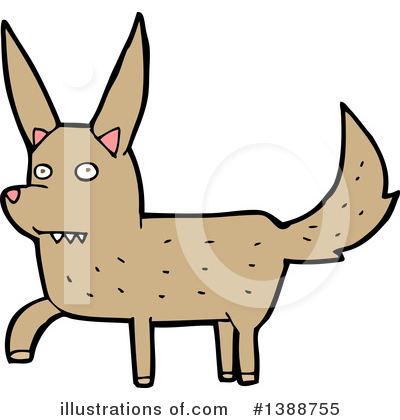 Royalty-Free (RF) Wolf Clipart Illustration by lineartestpilot - Stock Sample #1388755