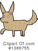 Wolf Clipart #1388755 by lineartestpilot