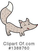 Wolf Clipart #1388760 by lineartestpilot