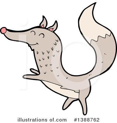 Royalty-Free (RF) Wolf Clipart Illustration by lineartestpilot - Stock Sample #1388762