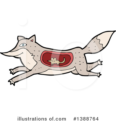 Royalty-Free (RF) Wolf Clipart Illustration by lineartestpilot - Stock Sample #1388764