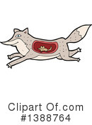 Wolf Clipart #1388764 by lineartestpilot