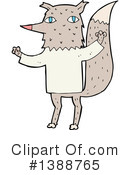 Wolf Clipart #1388765 by lineartestpilot
