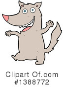 Wolf Clipart #1388772 by lineartestpilot