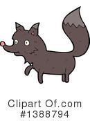 Wolf Clipart #1388794 by lineartestpilot