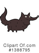 Wolf Clipart #1388795 by lineartestpilot