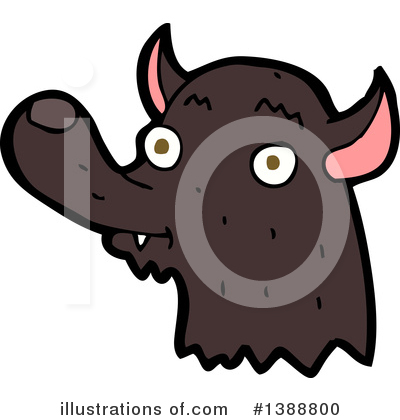 Royalty-Free (RF) Wolf Clipart Illustration by lineartestpilot - Stock Sample #1388800