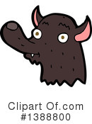 Wolf Clipart #1388800 by lineartestpilot