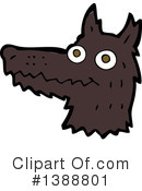 Wolf Clipart #1388801 by lineartestpilot