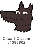 Wolf Clipart #1388802 by lineartestpilot