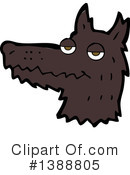 Wolf Clipart #1388805 by lineartestpilot