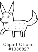 Wolf Clipart #1388827 by lineartestpilot