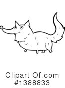 Wolf Clipart #1388833 by lineartestpilot