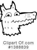 Wolf Clipart #1388839 by lineartestpilot