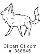 Wolf Clipart #1388845 by lineartestpilot