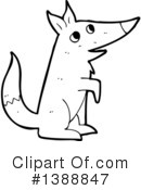 Wolf Clipart #1388847 by lineartestpilot