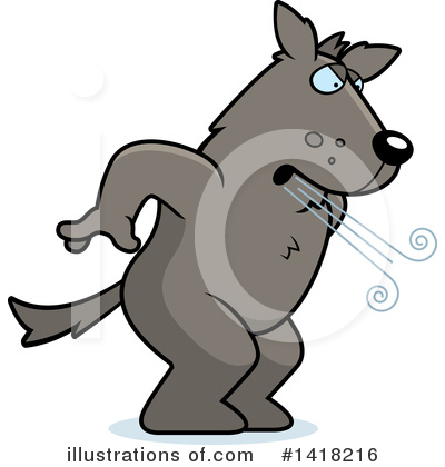 Royalty-Free (RF) Wolf Clipart Illustration by Cory Thoman - Stock Sample #1418216