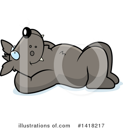 Royalty-Free (RF) Wolf Clipart Illustration by Cory Thoman - Stock Sample #1418217