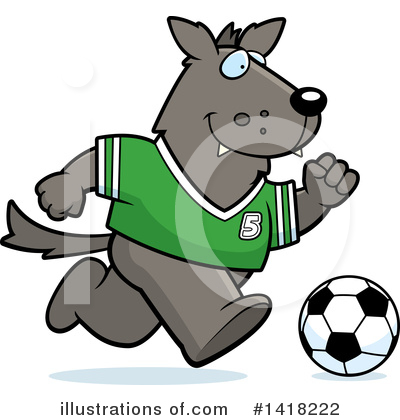 Royalty-Free (RF) Wolf Clipart Illustration by Cory Thoman - Stock Sample #1418222