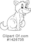 Wolf Clipart #1426735 by visekart