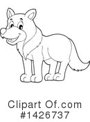 Wolf Clipart #1426737 by visekart