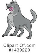 Wolf Clipart #1439220 by patrimonio