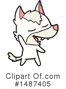 Wolf Clipart #1487405 by lineartestpilot